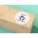 Bisaccia Benim Canım Ailem Etiketi Yuvarlak Mat Sticker My Sweetheart Family 4 cm (40 Adet)