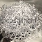 Bisaccia Beyaz Kırpık Pelür Kağıt Kırpıntısı White Shredded Tissue Paper - 50 Gram (Beyaz) - Çok Renkli