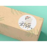 Bisaccia Düğünümüze Hoş Geldiniz Etiketi Soft Mat Yuvarlak Sticker Wedding Ceremony 4 cm (40 Adet)