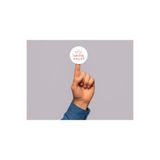 Bisaccia Pembe Team Bride Etiketi Bekarlığa Veda Daveti Mat Yuvarlak Sticker Düğün Serisi 4 cm (45 Adet)