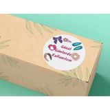 Bisaccia Saç Tokalı Güzel Günlerde Kullanın Etiketi Yuvarlak Mat Sticker 4 cm (40 Adet)