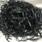 Bisaccia Siyah Kırpıntı Pelür Kağıt Kırpıntısı Renkli Black Shredded Tissue Paper Siyah K�