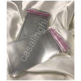 Bisaccia Yapışkanlı Jelatin Poşet Bantlı Şeffaf Opp Torba 10X20 cm (KAPAK PAYI DAHİL ÖLÇÜ) -100 Adet - 10 x 20 cm