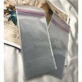 Bisaccia Yapışkanlı Jelatin Poşet Bantlı Şeffaf Opp Torba Paket 12X25 cm (KAPAK PAYI DAHİL ÖLÇÜ) - 50 Adet