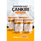 Bisalt 4’lü EKONOMİK PAKET İYOTSUZ ÇANKIRI KAYA TUZU - 4X 250G (İNCE TANELİ İYOTSUZ)