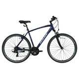 Bisan 52 cm V 700C 21 Vites Erkek Trekking Bisikleti Lacivert Şehir Bisikleti