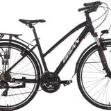 BİSAN 8200 CİTY ŞEHİR BİSİKLETİ 45 CM V 700C 21 VİTES MAT SİYAH BEYAZ PEMBE