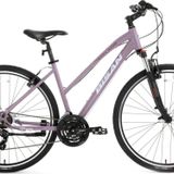 BİSAN 8200 TREKKİNG BİSİKLETİ 45 CM V 700C 21 VİTES MAT MOR BEYAZ MOR