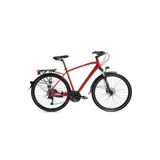 BİSAN 8500 CİTY ŞEHİR BİSİKLETİ 50 CM HİDROLİK DİSK 28 JANT 27 VİTES MAT KIRMIZI SİYAH
