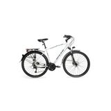 BİSAN 8500 CİTY ŞEHİR BİSİKLETİ 54 CM HİDROLİK DİSK 28 JANT 27 VİTES MAT BEYAZ LACİVERT