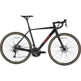 Bisan All Traıl GRX400 Erkek Yarış Bisikleti 500H Hd 28 Jant 20 Vites Mat Siyah Kırmızı - Çok Renkli