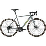 Bisan All Traıl GRX400 Erkek Yarış Bisikleti 540H Hd 28 Jant 20 Vites Açık Gri Sarı - Çok Renkli