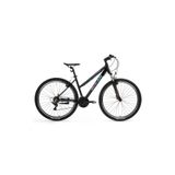 Bisan Athena 43 cm V 27.5 Jant 21 Vites Parlak Siyah Mavi Mor Dağ Bisikleti