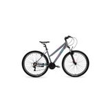 Bisan Athena 48 cm HD 27.5 Jant 21 Vites Metalik Gri Mavi Mor Dağ Bisikleti