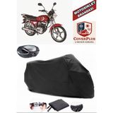 Bisan Atlas 125 Branda Siyah Arka Çanta Uyumlu(Topcase) Motosiket Brandası Motor Örtüsü Çadır Su Geçirmez Motosiklet Kılıfı Motor Brandası,lastikli,taşıma Torbalı