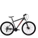 Bisan Atlas 48 cm V 27.5 Jant 21 Vites Parlak Gri Kırmızı Erkek Dağ Bisikleti