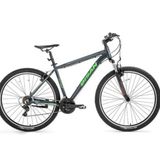 Bisan Atlas 48 cm V 29 Jant 21 Vites Parlak Gri Yeşil Erkek Dağ Bisikleti
