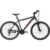 Bisan Atlas V - 26 Jant Dağ Bisikleti 17'' 43 cm (M) Kadro - Parlak Gri / Kırmızı - Çok Renkli