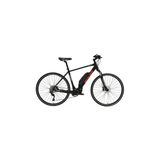 Bisan BİSAN E-TREKKİNG ELEKTRİKLİ BİSİKLET 53 CM DİSK FREN 700C JANT 10 VİTES MAT SİYAH KIRMIZI