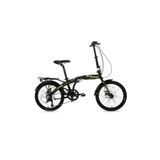Bisan BİSAN FX 3600-6S KATLANIR BİSİKLET 31 CM MEKANİK DİSK 20 JANT 6 VİTES SİYAH SARI