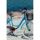 Bisan BİSAN SORRENTO ŞEHİR BİSİKLETİ 44 CM V 26 JANT 3 VİTES BEBEK MAVİSİ SİLVER