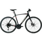 Bisan Bısan Trx 8600 Altus Şehir ve Tur BİSİKLETİ-2025 - Parlak Siyah - Kırmızı - 52 CM