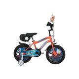 Bisan Bobo Çocuk Bisikleti 26CM 16 Jant Neon Turuncu Mavi - Çok Renkli