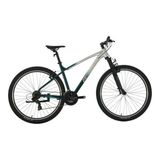 Bisan Bold 7.3 Erkek Dağ Bisikleti 33CM V 26 Jant 21 Vites Gri Koyu Yeşil Krom - Çok Renkli