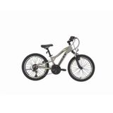 Bisan Buffalo 30 cm V 24 Jant 18 Vites Açık Gri Siyah Sarı Çocuk Bisikleti