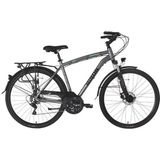 Bisan Comfortline Erkek Şehir Bisikleti 52CM Md 28 Jant 21 Vites Metalik Gri Yeşil - Çok Renkli