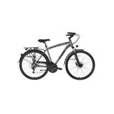 Bisan Comfortline Erkek Şehir Bisikleti 52Cm Md 28 Jant 21 Vites Metalik Gri Yeşil