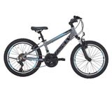 Bisan Cooper 30 cm V 24 Jant 21 Vites Füme Siyah Mavi Çocuk Bisikleti