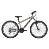 Bisan Cooper 35 cm V 26 Jant 21 Vites Açık Gri Siyah Turuncu Dağ Bisikleti