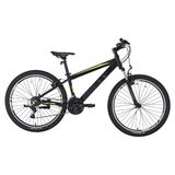Bisan Cooper 35 cm V 26 Jant 21 Vites Mat Siyah Sarı Dağ Bisikleti