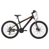 Bisan Cooper 37 cm HD 27.5 Jant 21 Vites Mat Siyah Turuncu Dağ Bisikleti
