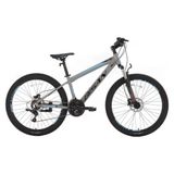 Bisan Cooper 37 cm MD 27.5 Jant 21 Vites Açık Gri Mavi Dağ Bisikleti