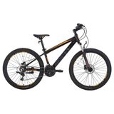 Bisan Cooper 37 cm MD 27.5 Jant 21 Vites Mat Siyah Turuncu Dağ Bisikleti