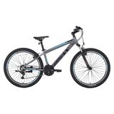 Bisan Cooper 37 cm V 27.5 Jant 21 Vites Füme Siyah Mavi Dağ Bisikleti