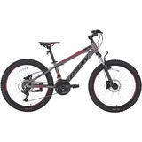 Bisan Cooper Çocuk Bisikleti 28 cm Md 20 Jant 21 Vites Füme Kırmızı - Füme - Kırmızı