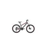 Bisan COOPER ÇOCUK BİSİKLETİ 30 CM V FREN 24 JANT 21 VİTES FÜME KIRMIZI