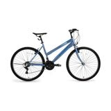 Bisan Dıscover Kadın Dağ Bisikleti 42CM V 26 Jant 21 Vites Metalik Mavi Mavi - Çok Renkli