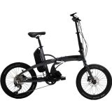 Bisan E-Folding Strike HD Fren Alivio 9 Vites 20 Jant Elektrikli Katlanır Bisiklet Gri Siyah 46 Kadr