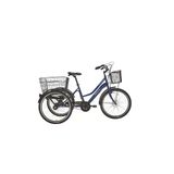 Bisan E-Porter L Üç Tekerli Elektrikli Bisiklet 44Cm V 24 Jant Nex.3 Vites Lacivert Beyaz