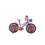 Bisan Ella Kız Çocuk Bisikleti 30 Cm V 20 Jant Lila Beyaz