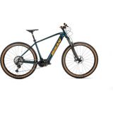 Bisan Envious - Xc Mountaın - Deore Elektrikli Bisiklet 45 cm Disk Fren 27,5 Jant 12 Vites Petrol Yeşili Turuncu