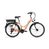 Bisan Florida 26 Jant 3x7 Vites Elektrikli Bisiklet Mercan Beyaz