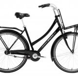 Bısan Fluante C Kadın Sehır Bısıkletı 52Cm V 28 Jant 1 Vıtes Parlak Sıyah Sılver