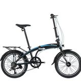 Bisan FX 3500-TRN 20 Jant 1x7 Vites Siyah Mavi Katlanabilir Bisiklet