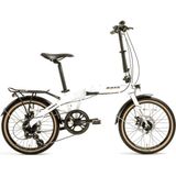 Bisan Fx 3600 Altus Katlanır Bisiklet 31.5 cm Md 20 Jant 8 Vites Beyaz Siyah Turuncu - Mavi