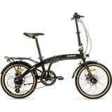 Bisan Fx 3600 Altus Katlanır Bisiklet 31.5 cm Md 20 Jant 8 Vites Siyah Beyaz Sarı
